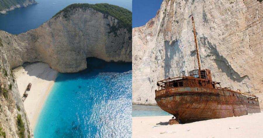 Ζάκυνθος Ναυάγιο: Ο Ιανός δεν πείραξε το Ναυάγιο – Φωτογραφίες για το πως είναι σήμερα η διάσημη παραλία