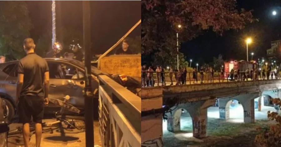 Τροχαίο στη Λάρισα: Εκτινάχθηκαν από τη γέφυρα Αλκαζάρ δύο 16χρονα παιδιά που παρασύρθηκαν από όχημα