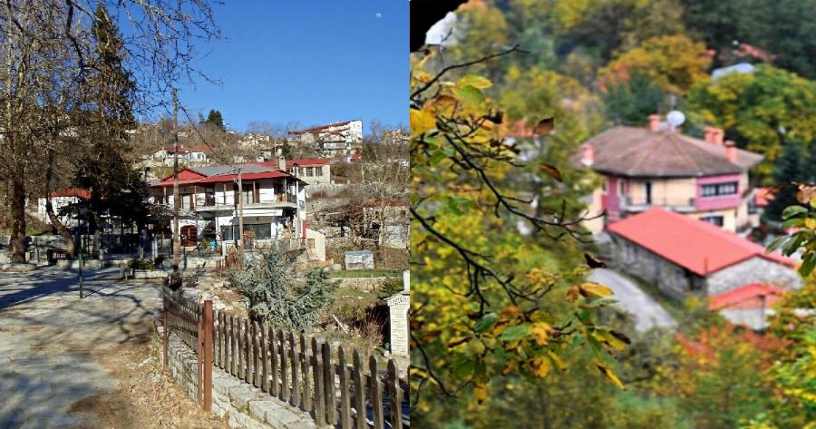 Νεραϊδοχώρι: Το παραμυθένιο χωριό των Τρικάλων που ντύνεται στα λευκά, και μυρίζει ολόκληρο τζάκι και κάστανο