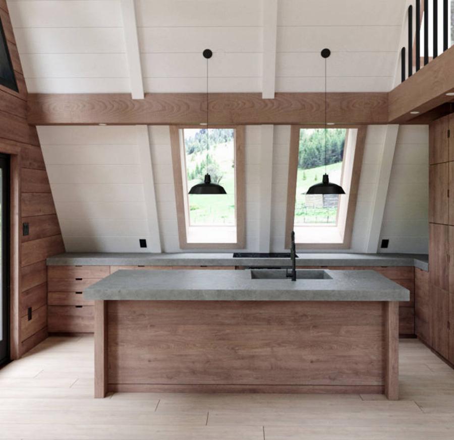 Είναι 146τμ, στο φέρνουν πακεταρισμένο σε κούτες με οδηγίες και εργαλεία και το χτίζεις μόνος σου σε λίγες ώρες