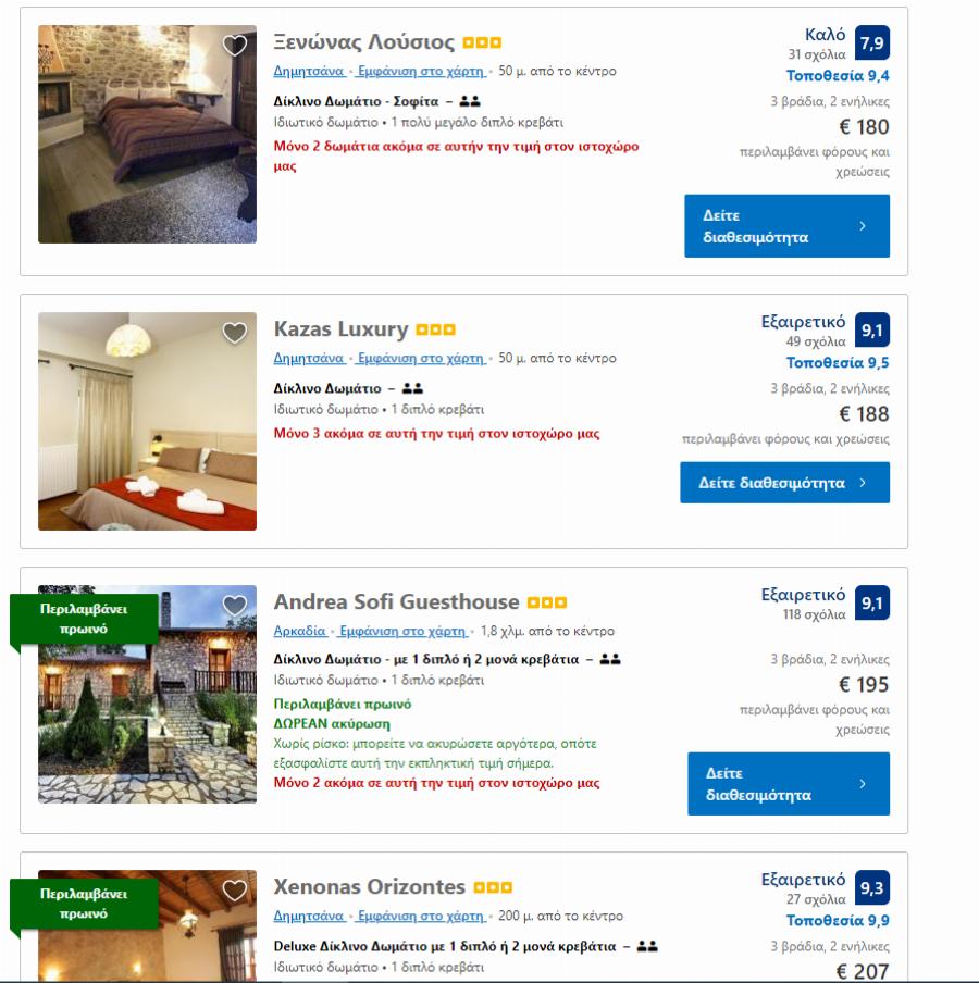 Είναι όλη πετρόκτιστή, μόνο 2μιση ώρες από την Αθήνα, μοιάζει με πίνακα ζωγραφικής και μπορείς να έχεις διαμονή με 30ε τη μέρα