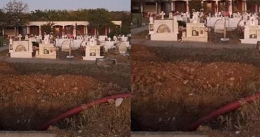 Θεσσαλονίκη τάφοι: Νέοι τάφοι σκάβονται για τα θύματα του κορονοϊου (φωτο)