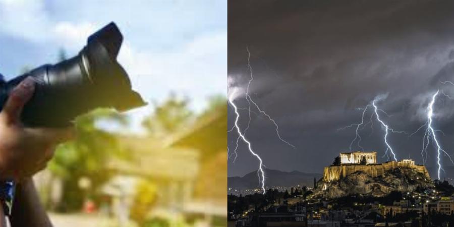 Ακρόπολη φωτογραφία: Έλληνας φωτογράφος έβγαλε το ιστορικό μνημείο περικυκλωμένο από κεραυνούς