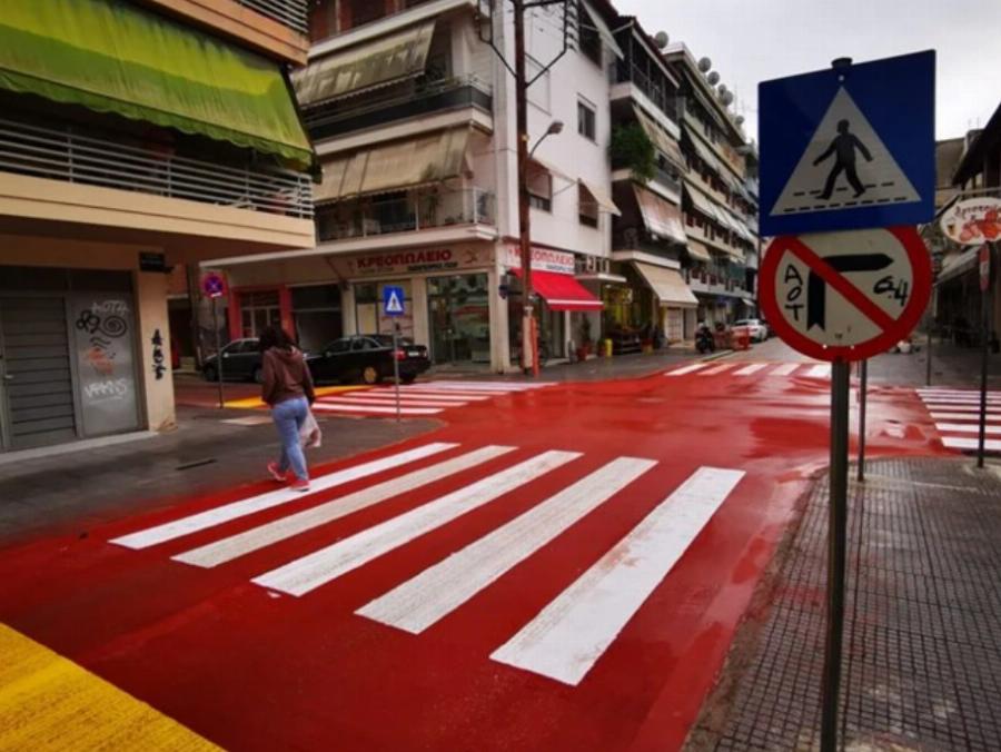 Τρίκαλα έξυπνη πόλη: Τα σταυροδρόμια στην πόλη έχουν χρώμα κόκκινο
