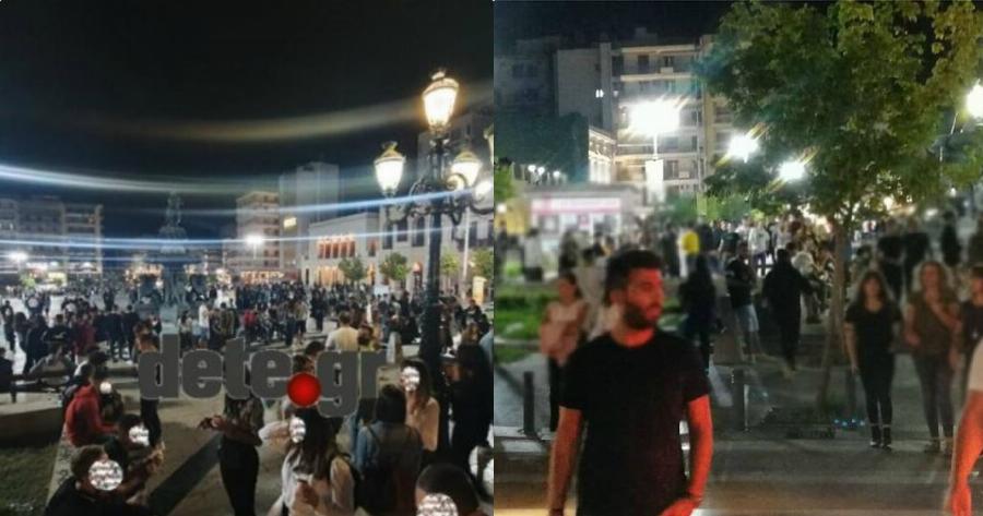 Πάτρα κορονοϊός: Μεταμεσονύκτια «κορονοπάρτι» στις πλατείες της Πάτρας – Γίνεται το αδιαχώρητο κάθε βράδυ
