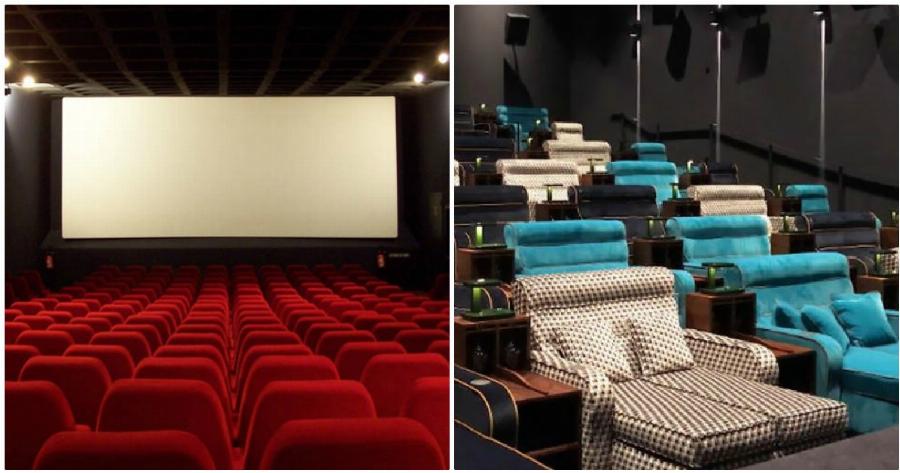 Σινεμά με κρεβάτια: Υπερλούξ εμπειρία με διπλά κρεβάτια και μαξιλάρια