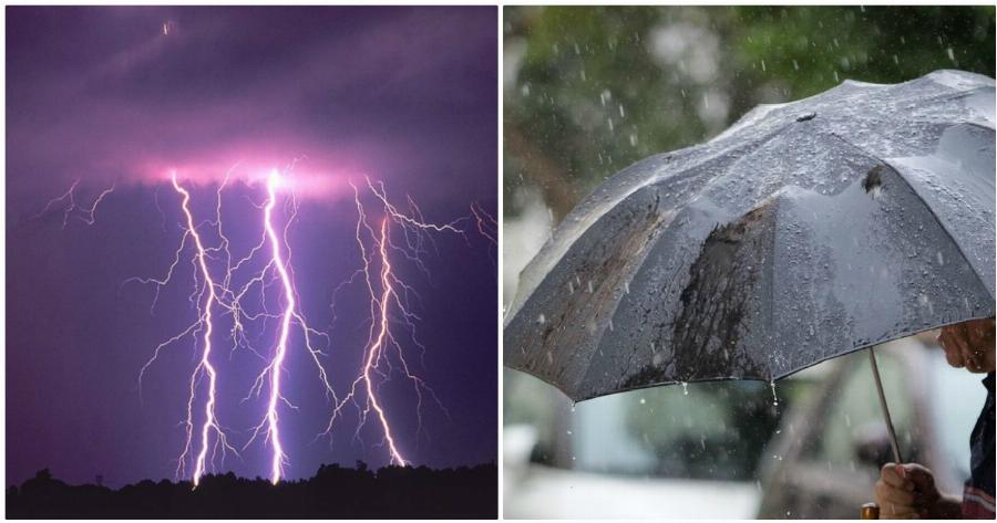 Έκτακτο δελτίο καιρού: Ισχυρές βροχές και καταιγίδες σε περιοχές της χώρας την 28η Οκτωβρίου