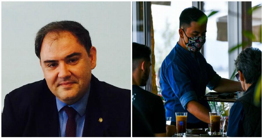 Καθηγητής ΑΠΘ: «Χρήση μάσκας όρθιοι και καθιστοί σε όλη την εστίαση»