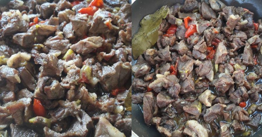 Τηγανιά από αγριογούρουνο: Πεντανόστιμη τηγανιά με πιπεριές και λίγα υλικά, σκέτο λουκούμι