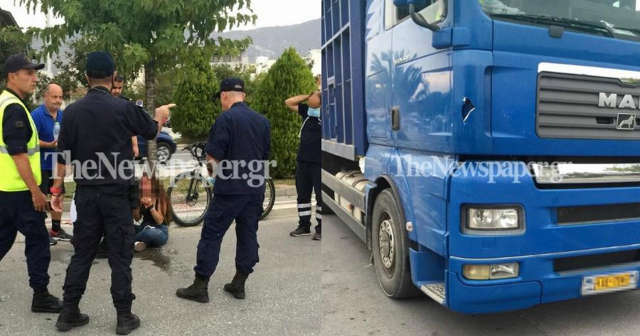 Βόλος 19χρονη: Παρασύρθηκε από φορτηγό στο κέντρο του Βόλου – Σοκαριστικές εικόνες από το σημείο