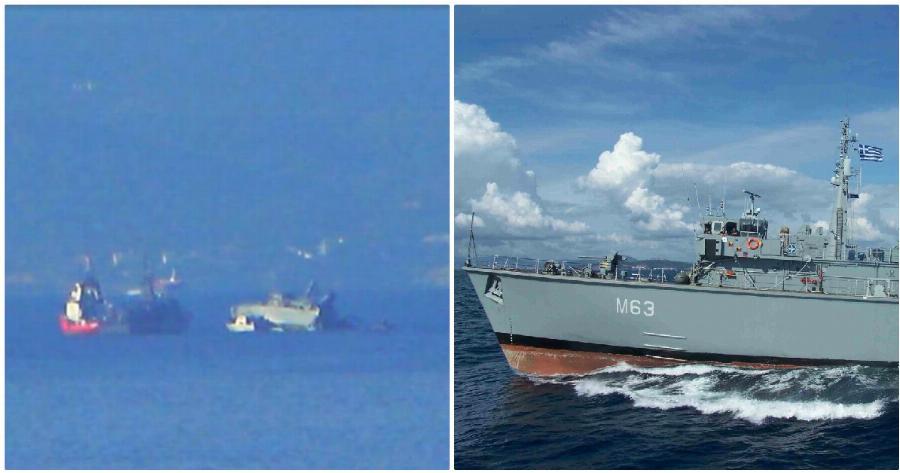 Πειραιάς: Απίστευτο περιστατικό – Πλοίο του Πολεμικού Ναυτικού συγκρούστηκε με εμπορικό πλοίο