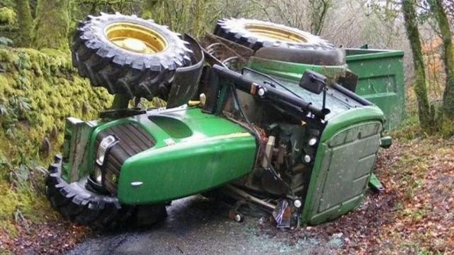 Κρήτη τραγωδία: Άτυχος άνδρας πέθανε αφού τον καταπλάκωσε το τρακτέρ του