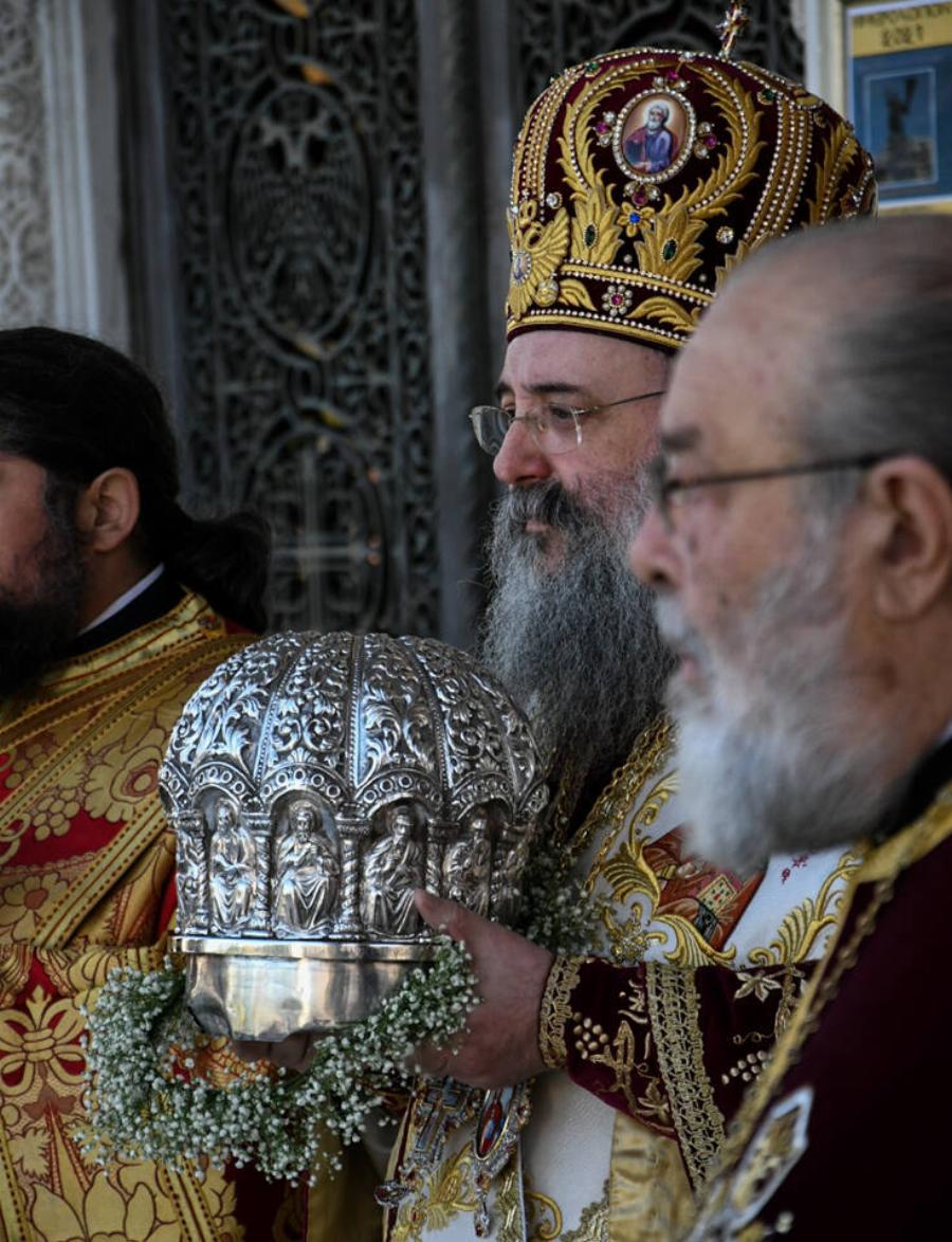 Πάτρα Άγιος Ανδρέας: Ο πολιούχος της πόλης γιορτάστηκε σύμφωνα με τα απαραίτητα μέτρα
