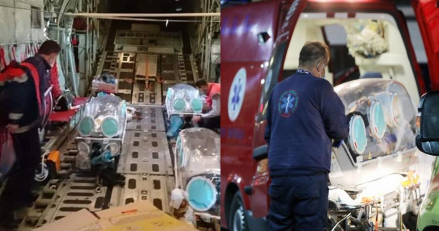 Αεροδιακομιδή ασθενών: Πραγματοποιήθηκε η μεταφορά τριών ασθενών από τη Βόρεια Ελλάδα  στην Αθήνα με C-130