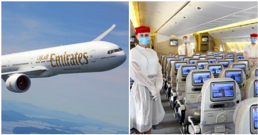 Emirates: Η αεροπορική εταιρία προσφέρει δωρεάν ασφαλιστική κάλυψη για τον κορονοϊό