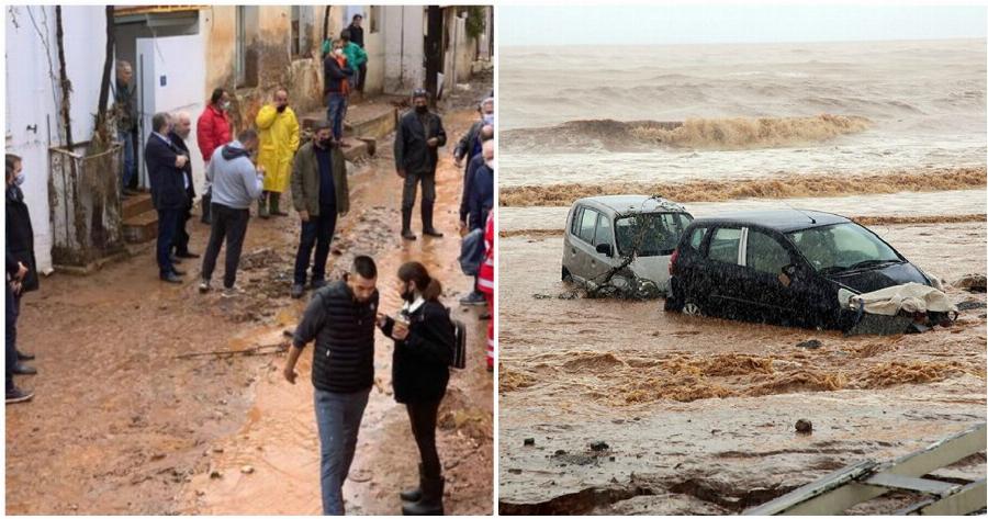 Κακοκαιρία στην Κρήτη: Θα δοθούν άμεσα αποζημιώσεις μετά την καταστροφική επέλαση της κακοκαιρίας