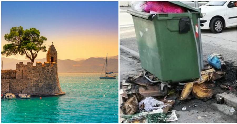 Ναύπακτος: Αλλεπάλληλοι εμπρησμοί σε κάδους απορριμάτων στο Δήμο Ναυπακτίας