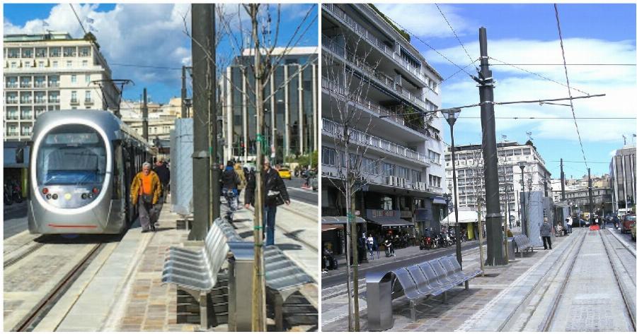 Σύνταγμα: Μετά από δύο χρόνια εργασιών επιστρέφει το τραμ στο Σύνταγμα