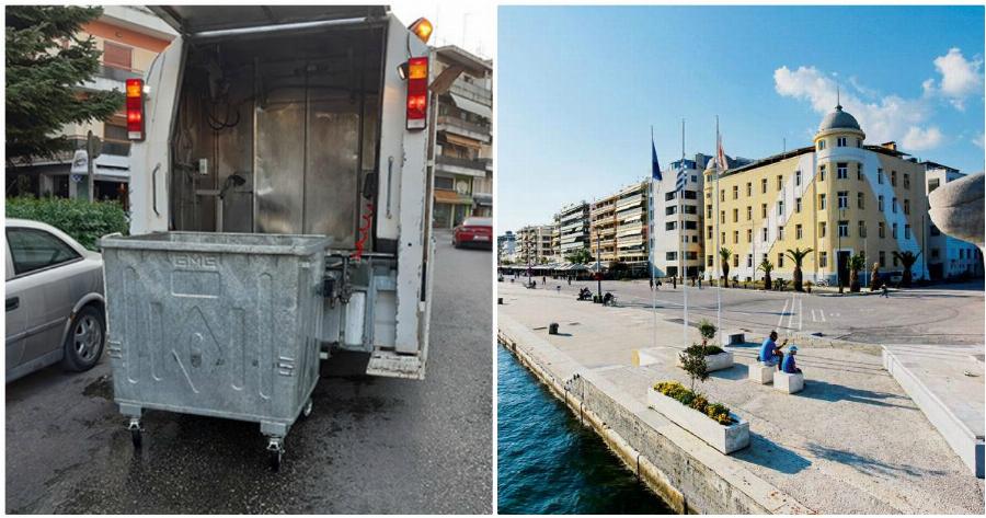 Βόλος: Ακινητοποιήθηκε απορριματοφόρο στο οποίο εντοπίστηκε χειροβομβίδα