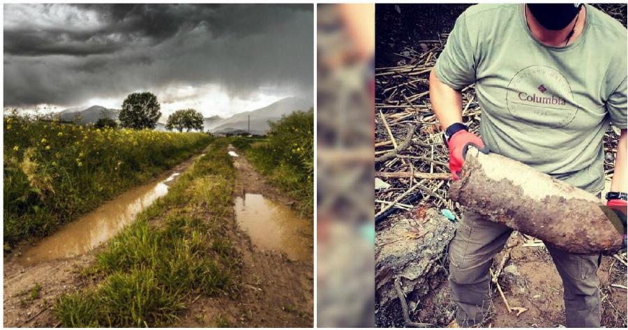Κρήτη: Η χθεσινή βροχόπτωση έφερε στην επιφάνεια πυρομαχικά του Β’ Παγκοσμίου Πολέμου