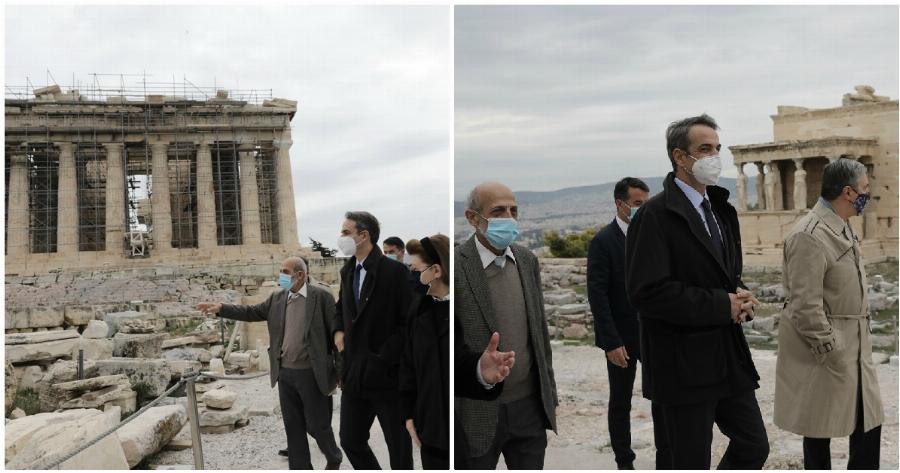 Ακρόπολη: Εγκαινιάστηκε ο ανελκυστήρας για τα ΑμεΑ παρουσία του πρωθυπουργού