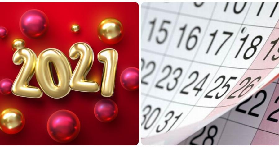 Αργίες 2021: Δείτε πότε πέφτουν η Καθαρά Δευτέρα, το Πάσχα και του Αγίου Πνεύματος – Τα τριήμερα