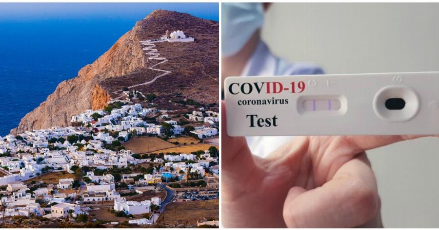 Φολέγανδρος: Συναγερμός σήμανε με το πρώτο επιβεβαιωμένο θετικό κρούσμα κορονοϊού