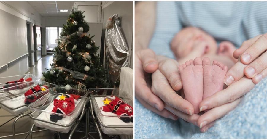 Μαιευτική Κλινική Κιλκίς: Έντυσαν Άη-Βασίληδες τα νεογέννητα της κλινικής