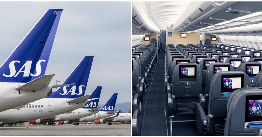 Scandinavian Airlines: Κατά 86% μειώθηκε η επιβατική κίνηση το Νοέμβριο για την αεροπορική εταιρία