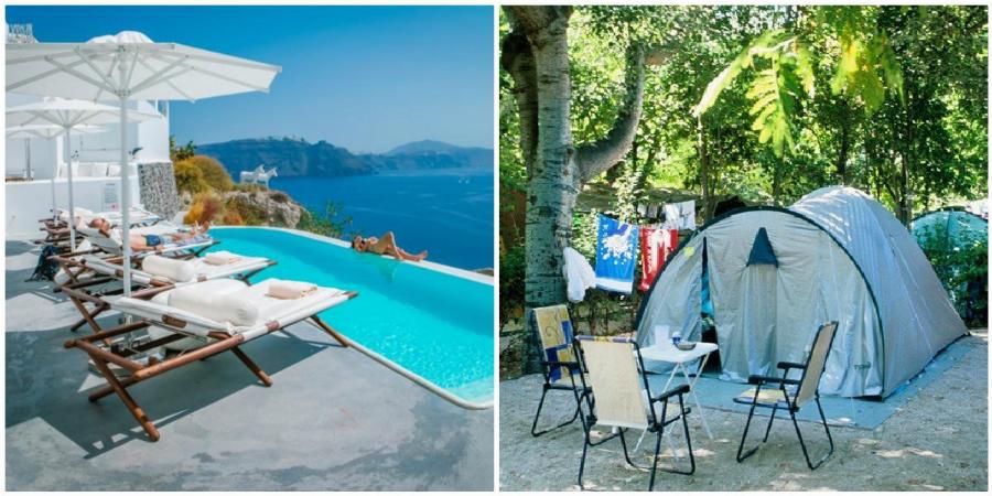 Τουριστικός κλάδος: Κατά 72% μειώθηκαν οι διανυκτερεύσεις σε καταλύματα και κάμπινγκ