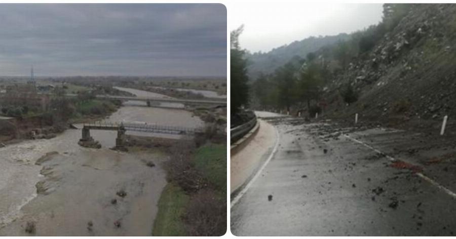 Αλεξανδρούπολη: Τεράστιες είναι οι καταστροφές από την κακοκαιρία «Λέανδρος»