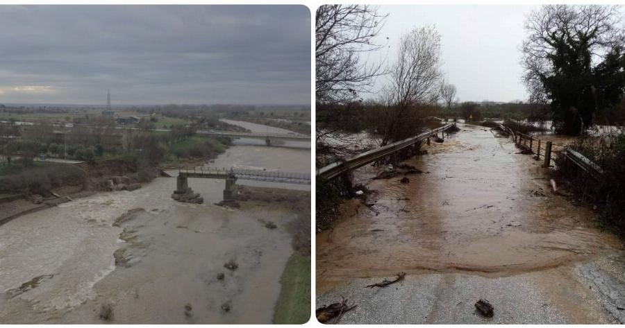 Έβρος και Ροδόπη: Μεγάλες οι καταστροφές από την κακοκαιρία – Πλημμυρισμένα 110.000 στρέμματα