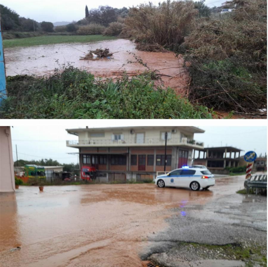 Αγρίνιο κακοκαιρία: Αίτημα από το Δήμαρχο να κηρυχθεί σε κατάσταση έκτακτης ανάγκης