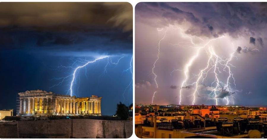 Καιρός 2020: Λιγότεροι οι κεραυνοί στην Ελλάδα – Σε ποια περιοχή έπεσαν 10.000 κεραυνοί μέσα σε ένα 24ωρο