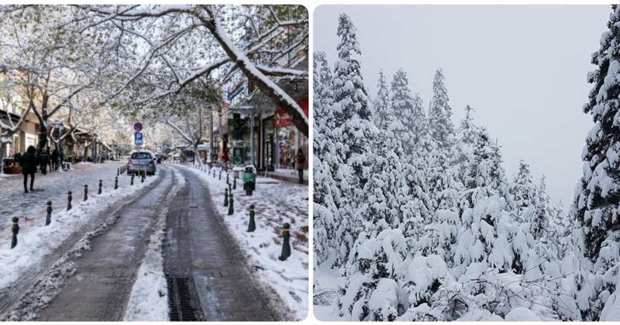 Κακοκαιρία «Λέανδρος»: Ψυχρή εισβολή με χαμηλές θερμοκρασίες και χιόνια – Δείτε πού θα χτυπήσει