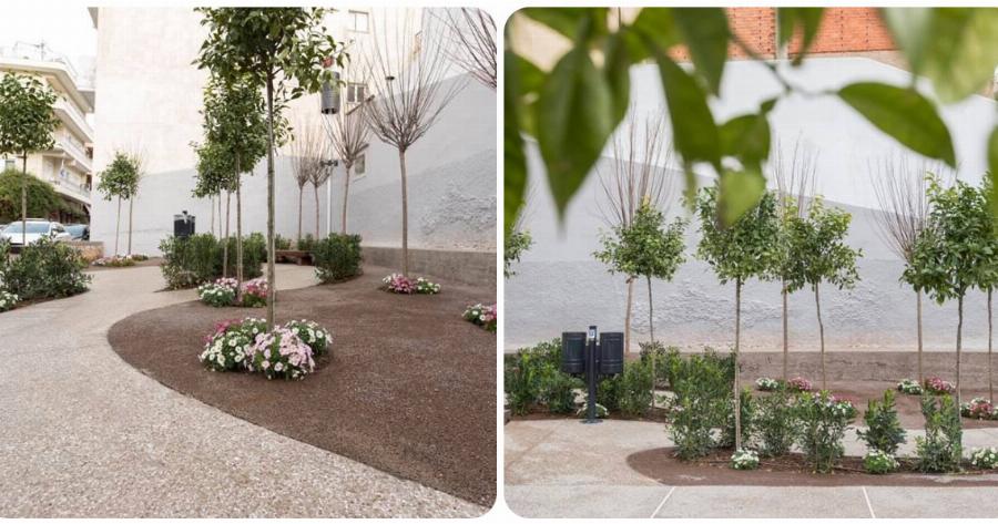 Κολωνός: Ο Δήμος Αθηναίων παραδίδει ένα «πάρκο τσέπης» στη συμβολή των οδών Κιλκίς και Αλαμάνας