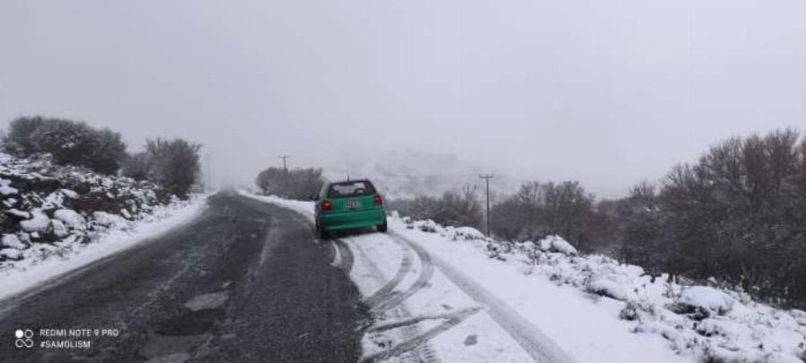 Κρήτη κακοκαιρία: Χιόνισε στον Ψηλορείτη – Χιονοπτώσεις αναμένονται και σήμερα στο νησί