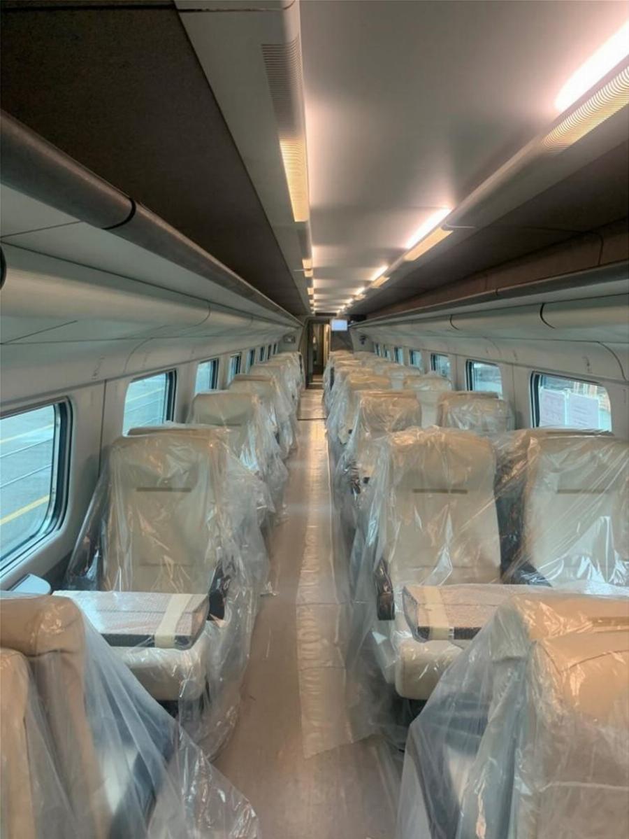 ΤΡΑΙΝΟΣΕ «Λευκό Βέλος»: Έφτασε στη Θεσσαλονίκη το πολυτελές τρένο νέας γενιάς