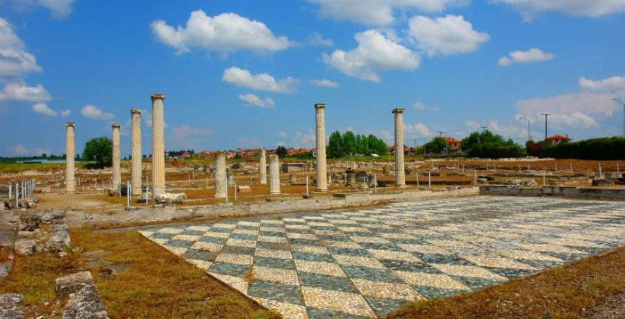 Αρχαία Πέλλα: Φτιάχνεται κτίριο εξυπηρέτησης επισκεπτών στον αρχαιολογικό χώρο