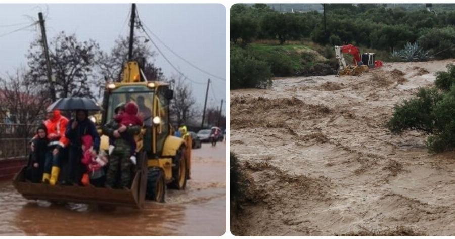Σέρρες κακοκαιρία: Σε επιφυλακή για πλημμύρα του ποταμού Στρυμόνα – Στο Δήμο Δέλτα υπερχείλισε ο Γαλλικός ποταμός