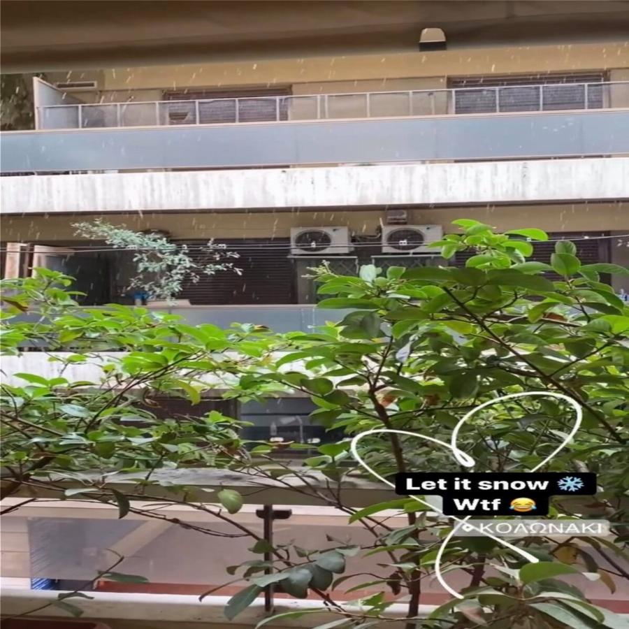 Χιόνια στην Αθήνα: Χιόνια σε Κολωνάκι, Κορυδαλλό, Νίκαια, Ζωγράφου και άλλες περιοχές