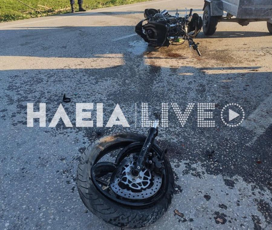 Ηλεία τραγωδία: Σοκ με τροχαίο που κόστισε τη ζωή ενός 25χρονου στα Καβάσιλα