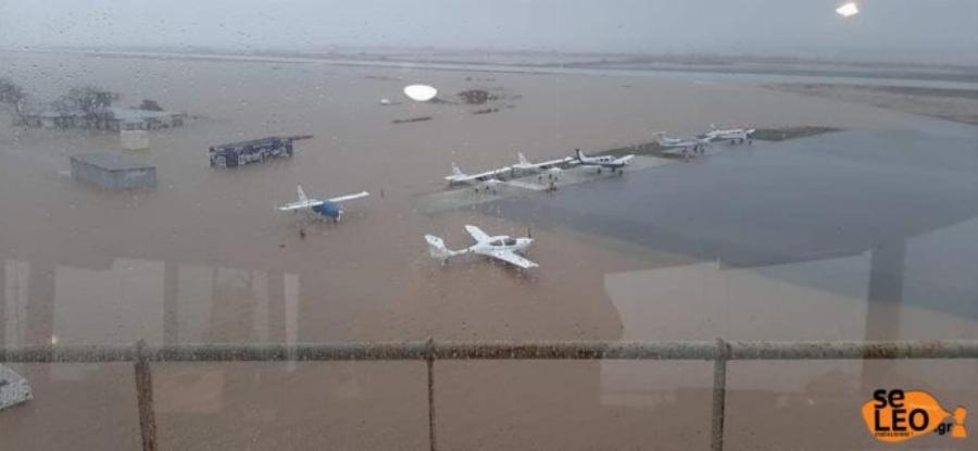 Κακοκαιρία Σάμος: Πλημμύρισε το Καρλόβασι – Γέμισε νερά και το αεροδρόμιο της Αλεξανδρούπολης