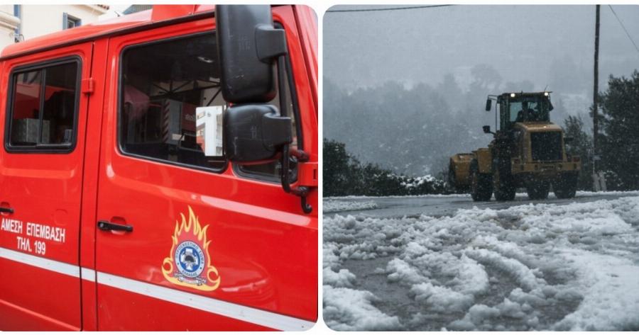 Δροσιά Αττικής: Επιχείρηση απεγκλωβισμού ενός ανήλικου παιδιού που έχει υψηλό πυρετό