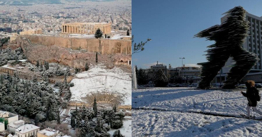 Χιόνια στην Αττική: Είναι οριστικό! Αυτή τη μέρα θα δούμε χιόνια στην Αθήνα μέχρι και στο κέντρο στο Σύνταγμα