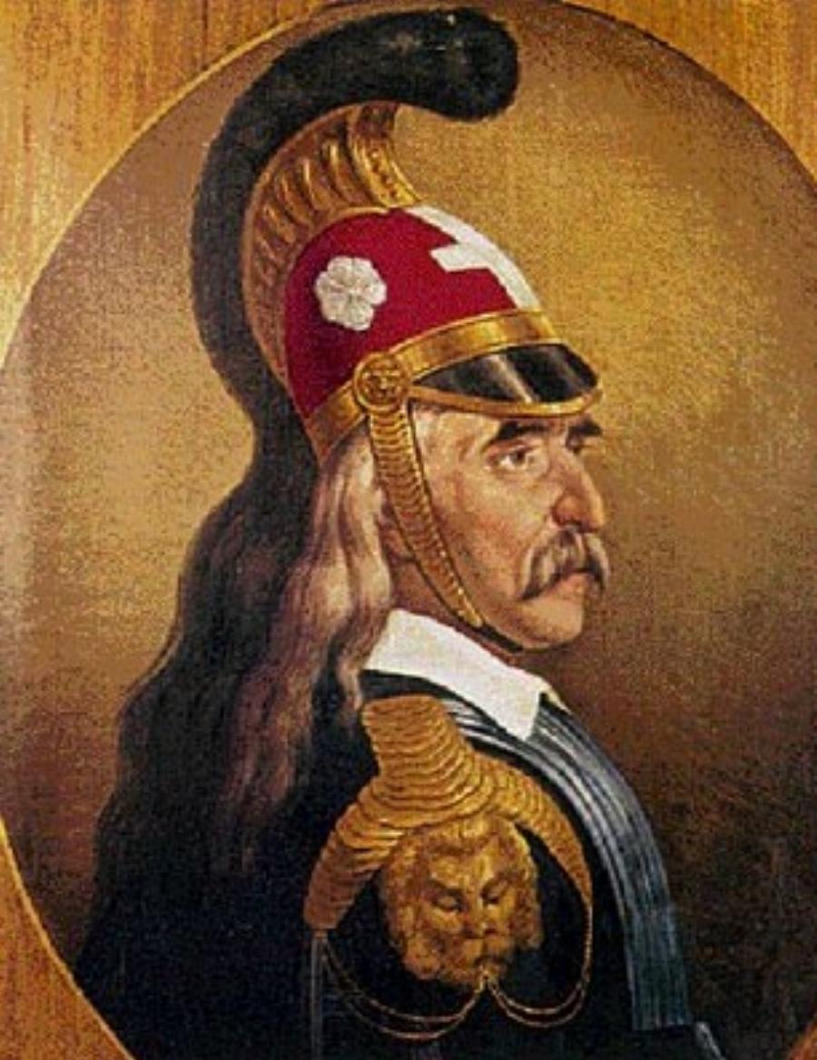 Τρίπολη: Τεράστια ελληνική σημαία υψώθηκε στον Άγιο Βασίλειο προς τιμή του Κολοκοτρώνη