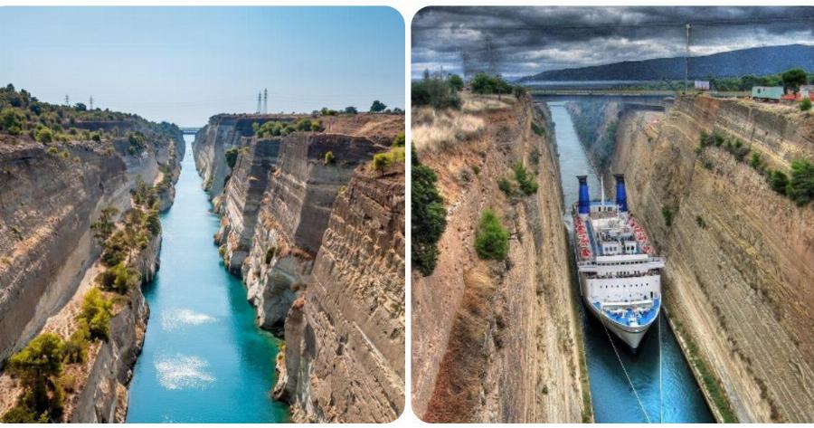 Κόρινθος: Νέα μεγάλη κατολίσθηση στον Ισθμό της Κορίνθου – Δείτε φωτογραφίες και βίντεο