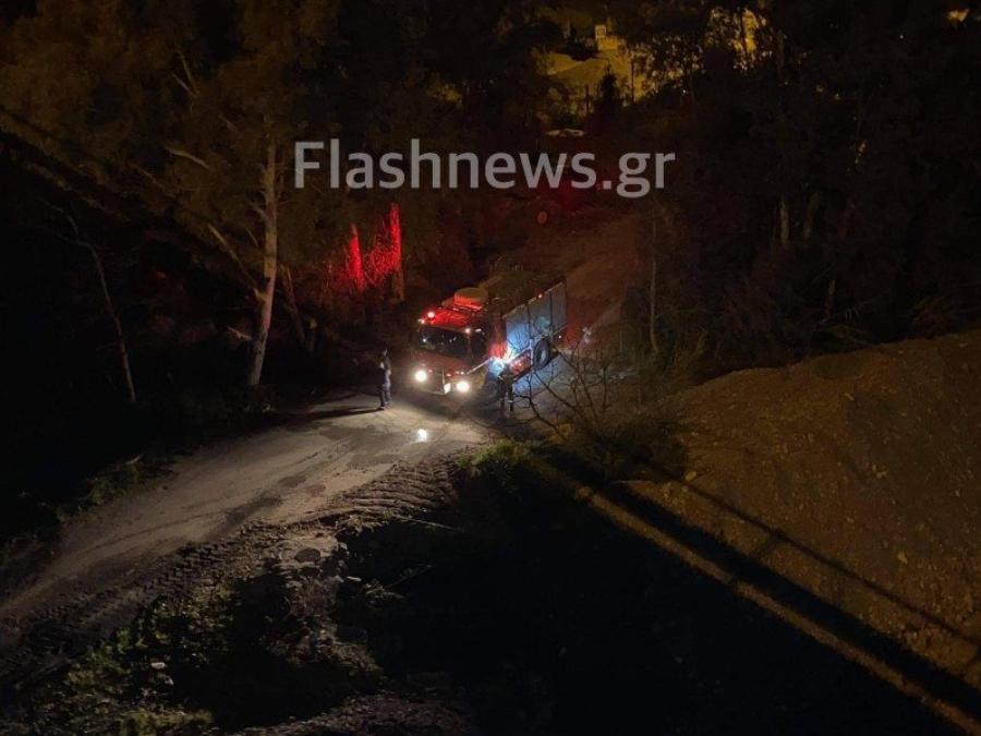 Χανιά τροχαίο: Σοκαριστικό τροχαίο με αυτοκίνητο που έπεσε από τη γέφυρα του Ταυρωνίτη