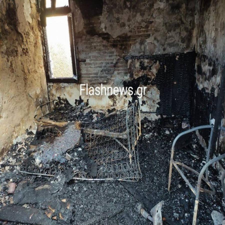 Σοκ στα Χανιά: Από θαύμα σώθηκαν τρεις άνθρωποι από φωτιά που ξέσπασε σε σπίτι