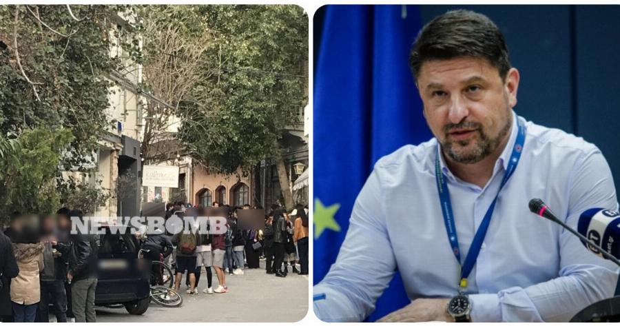 Ψυρρή: Ο Χαρδαλιάς ανακοίνωνε τα νέα μέτρα και στου Ψυρρή 150 άτομα έπιναν ποτά!